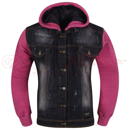 Women Motorcycle Armored Kevlar Jeans Jackets